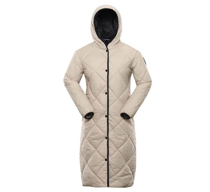 Dámský kabát nax NAX ZARGA white pepper