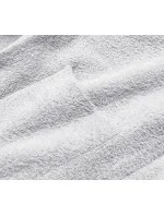 Světle šedý dlouhý vlněný přehoz přes oblečení typu alpaka s kapucí model 18059163 - MADE IN ITALY Světle šedý dlouhý vlněný přehoz přes oblečení typu alpaka s kapucí model 18059163 - MADE IN ITALY