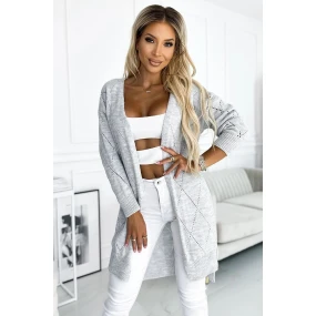 Dámský svetřík 486-1 Kardigan - Numoco basic