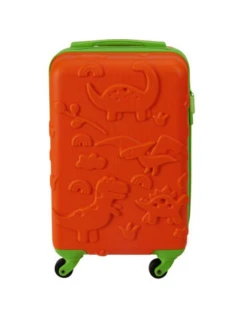 CESTOVNÍ KUFR 18" PROWORLD KID - ORANŽOVÝ (DINO)
