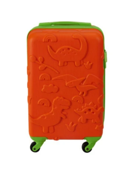 CESTOVNÍ KUFR 18" PROWORLD KID - ORANŽOVÝ (DINO)