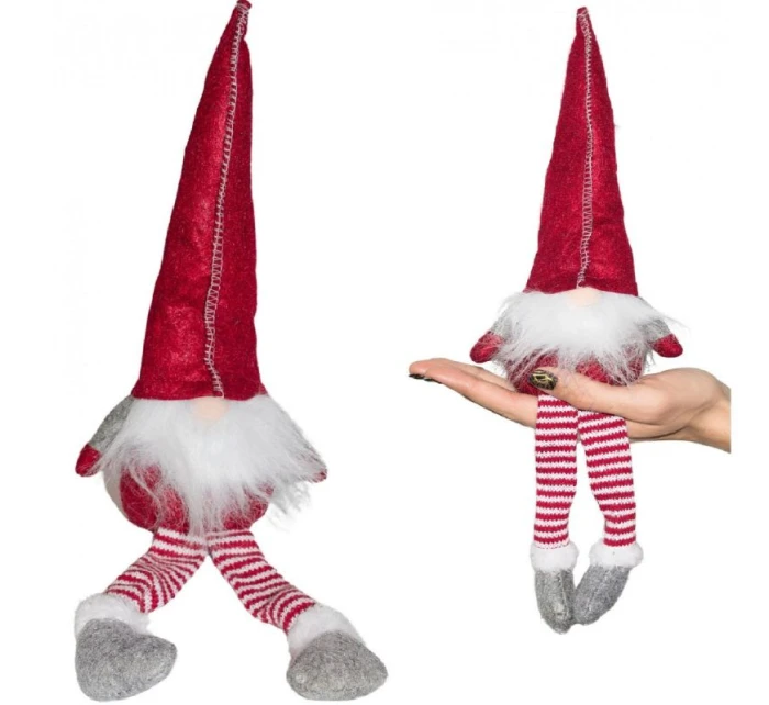 SKRZAT GNOM DEKORACYJNY CZERWONY model 21833103