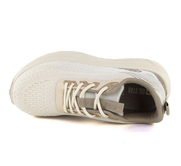 Dámská sportovní obuv na platformě béžová model 22060665 - Big Star Dámská sportovní obuv na platformě béžová model 22060665 - Big Star