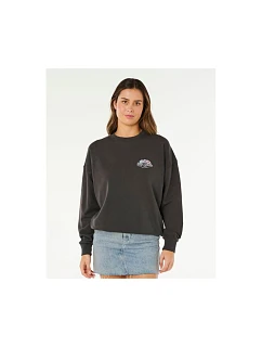 Dámská mikina RIP CURL Bells Heritage Crew, černá, pánská