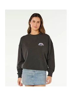 Dámská mikina RIP CURL Bells Heritage Crew, černá, pánská