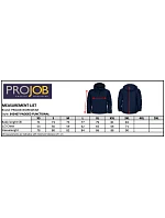 Padded Jacket Zateplená pracovní softshellová bunda 64. black model 22462950 - ProJob Padded Jacket Zateplená pracovní softshellová bunda 64. black model 22462950 - ProJob