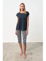 Vamp - Dvoudílné dámské pyžamo – Sensa 18171 - Vamp