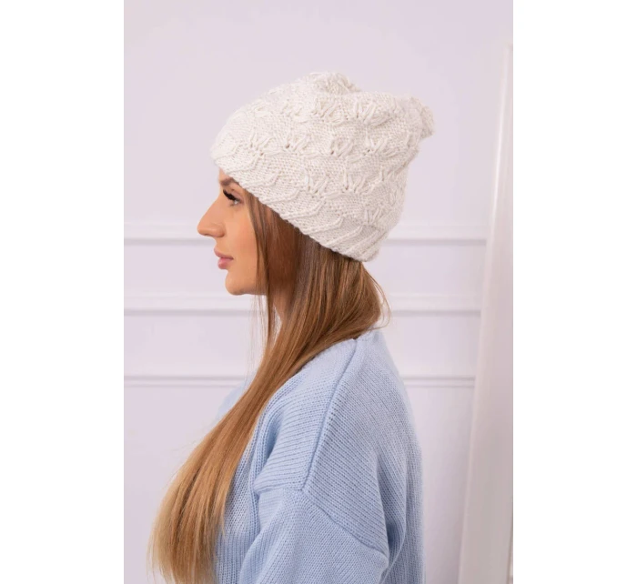 Dámská čepice Dagmara K332 bílá Dámská čepice Dagmara K332 bílá