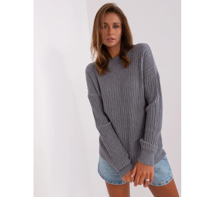 Jumper AT SW 2338.14P tmavě šedá