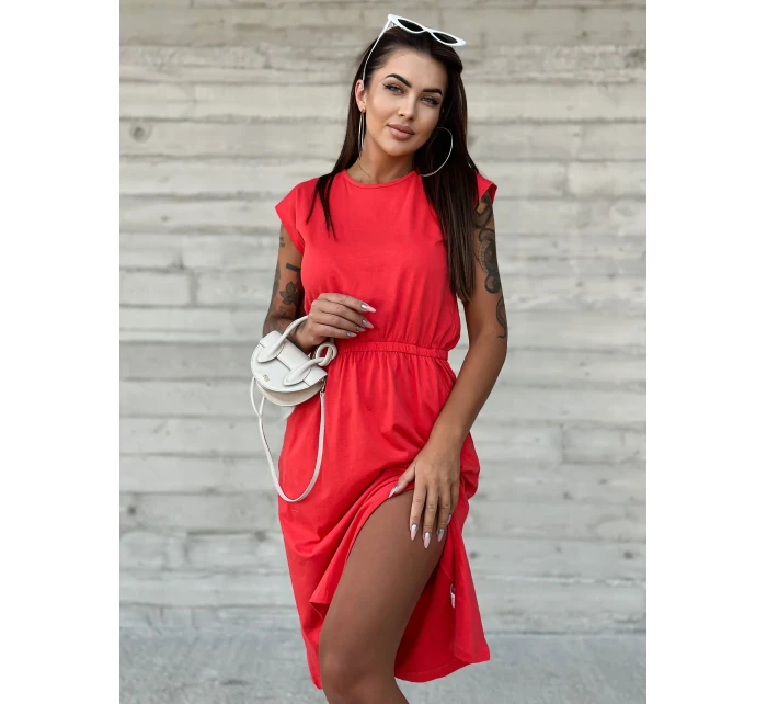 TW SK 2318 šaty.69P červená