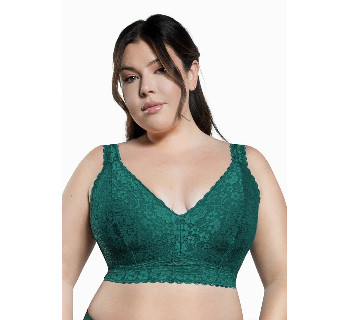 Dámská podprsenka 38 DD Zelená model 22066059 - Parfait Dámská podprsenka 38 DD Zelená model 22066059 - Parfait