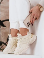 Dámské tenisky CILLE beige FashionStreet ZY0459 Dámské tenisky CILLE beige FashionStreet ZY0459