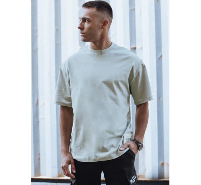 FashionStreet pánské olivově zelené tričko RX5502