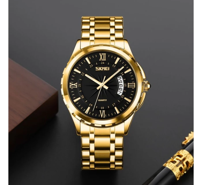 Pánské hodinky Skmei 9069GDBK + BOX Pánské hodinky Skmei 9069GDBK + BOX
