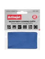 Activejet AOC-500 Čistící utěrka z mikrovlákna 15x18 cm, ideální na čištění notebooků, monitorů, klávesnic, počítačových skříní, tiskáren, kopírek, skenerů, telefonů, psacích strojů