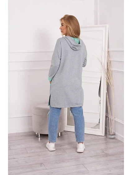 pláštěnka s kapucí model 18749054 - K-Fashion pláštěnka s kapucí model 18749054 - K-Fashion