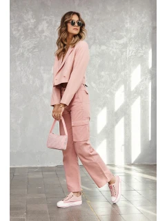 Látkové tenisky na platformě Big Star model 21610266 Nude - Big Star Shoes