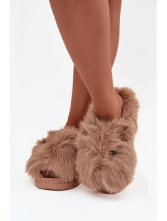 Dámské kožené čepice kapibara khaki Pravelle