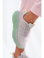 Dámské sportovní boty Big Star model 22073672 šedé - Big Star Shoes