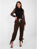 Kalhoty IT SP 9987.16 tmavě hnědé Kalhoty IT SP 9987.16 tmavě hnědé