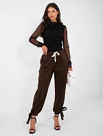 Kalhoty IT SP 9987.16 tmavě hnědé