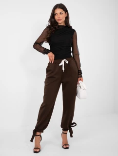 Kalhoty IT SP 9987.16 tmavě hnědé