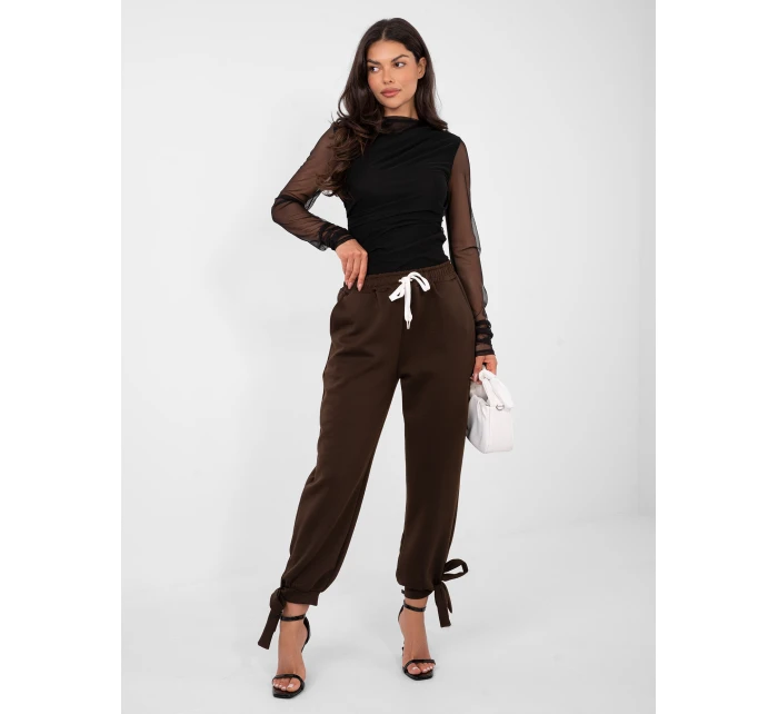 Kalhoty IT SP 9987.16 tmavě hnědé Kalhoty IT SP 9987.16 tmavě hnědé