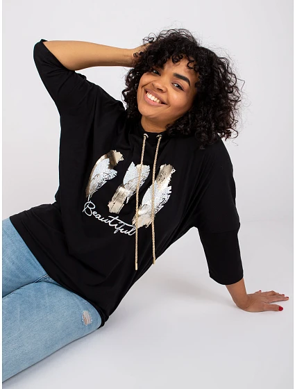 Halenka RV BZ 7483.37 černá Halenka RV BZ 7483.37 černá