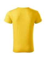 Fusion tričko pánské žlutý melír Fusion tričko pánské žlutý melír