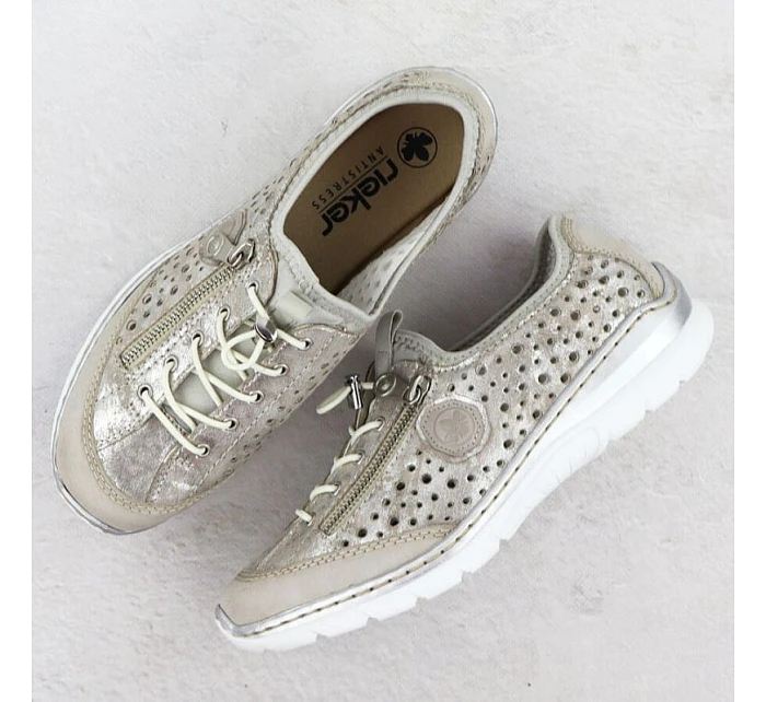 W  ažurové polobotky model 22113339 - Rieker