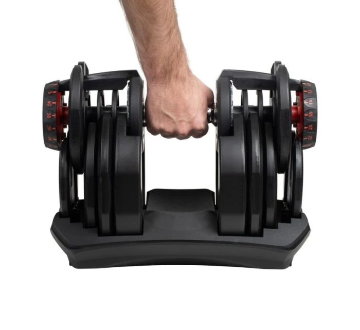 Nastavitelná litinová činka 40 kg REBEL ACTIVE