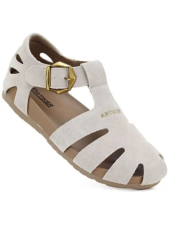 Dámské béžové kožené sandály Artiker model 22121878