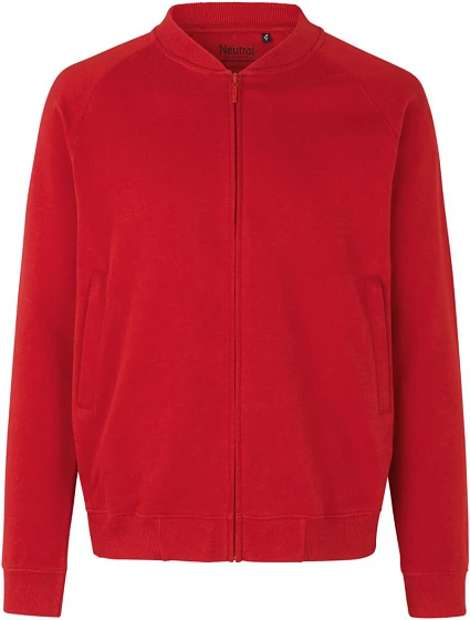 Neutral O 73501 Unisex mikina z bio bavlny 77.7301 red