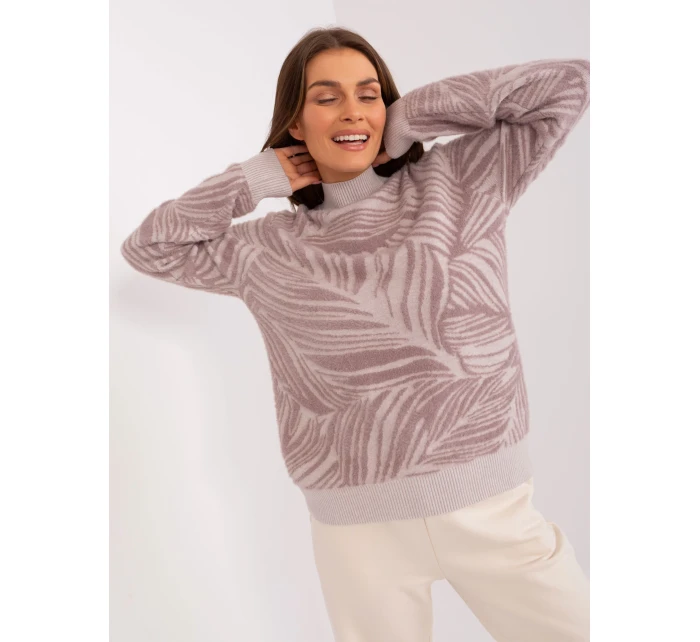 Jumper AT SW 2357.96 světle fialová Jumper AT SW 2357.96 světle fialová