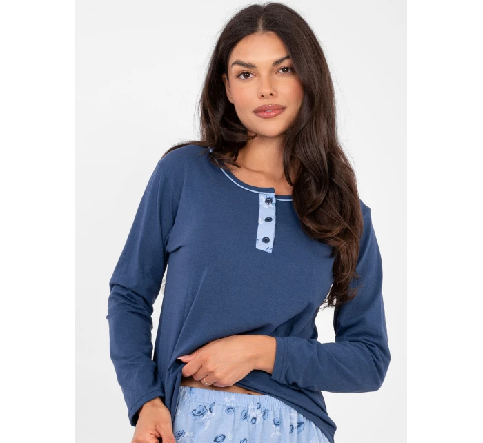 Pyžamo DU PI FP 007.69 tmavě modré