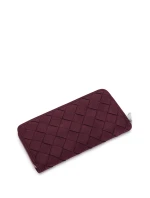 Dámská peněženka Vuch Nightie Nicci Intrecciato Wine Red