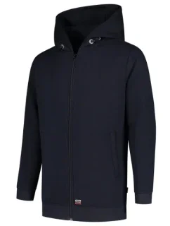 Hooded Sweat Jacket Washable 60°C mikina unisex námořní modrá