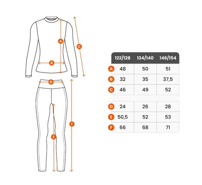 Spokey Furious Girl Jr termoprádlo 134/140 SPK-944371