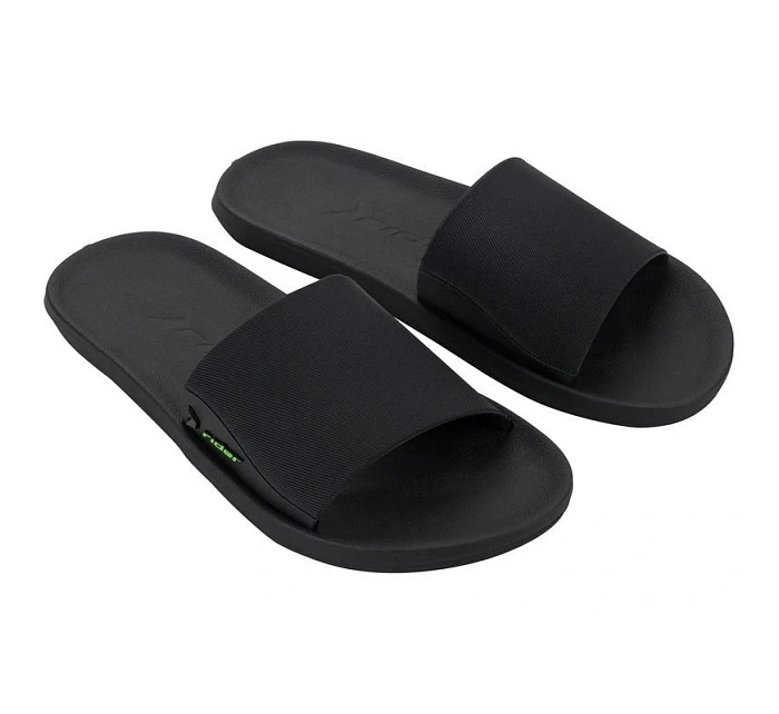 Pánské sportovní žabky Rider Feel Slide pohodlné černé pantofle