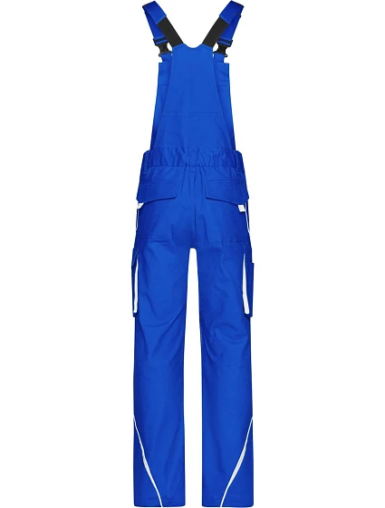 JN (4260) Pracovní kalhoty s laclem Color 02.0 royal/white model 22492238 - Daiber