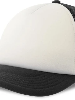 Atlantis Headwear Kid Rapper-S 5 panelová Trucker kšiltovka 33.0295 white/black