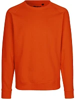 O Unisex raglánová mikina z bio bavlny orange model 22504922 - Neutral