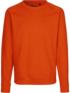 O Unisex raglánová mikina z bio bavlny orange model 22504922 - Neutral