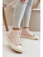 Dámské Tenisky Zateplené Z Eko Kůže Růžové Big Star model 21669440 - Big Star Shoes Dámské Tenisky Zateplené Z Eko Kůže Růžové Big Star model 21669440 - Big Star Shoes