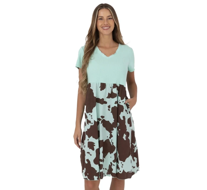 Sukienka DHJ SK model 21142185 mietowy - FPrice