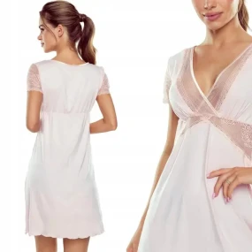 Dámská noční košile model 20951833 Peach lososová - Eldar