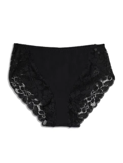 Dámské kalhotky ADC89 Midi černé - Cotonella