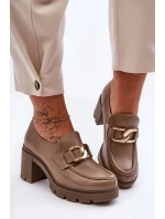 Polobotky na podpatku  model 183958 Step in style