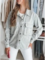 Dámská přechodná bunda v jedné velikosti ve světle šedé barvě Dstreet model 21986536 - FashionStreet