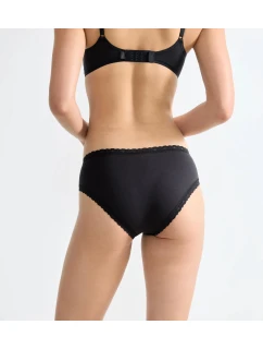 sloggi 24/7 Cotton Lace Hipster C3P - BLACK - SLOGGI BLACK - SLOGGI